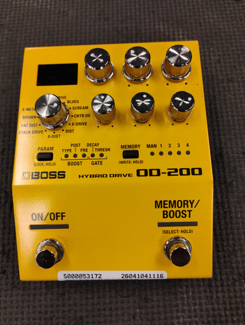 Vist Large View of Product Image Which is Used Boss OD-20 OVERDRIVE Guitar Effect