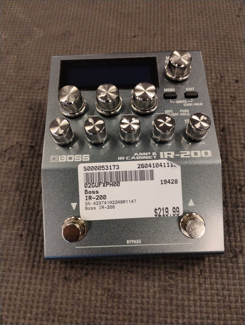 Vist Large View of Product Image Which is Used Boss IR-200 Guitar Effect