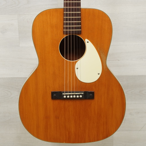 Vist Large View of Product Image Which is Used Kay L6706 Vintage Laminate Top Acoustic Guitar Natural