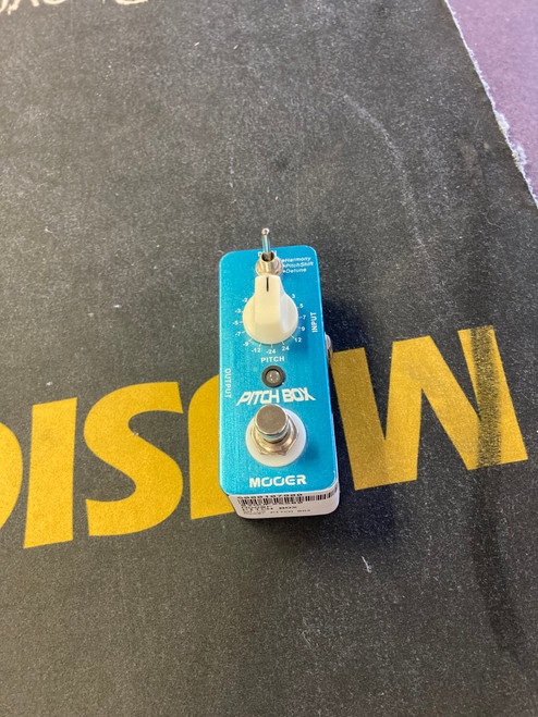Vist Large View of Product Image Which is Used Mooer PITCH BOX Guitar Effects Pedal