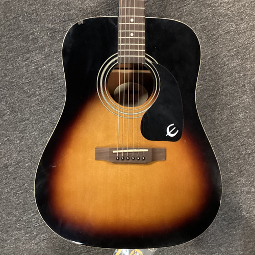 Vist Large View of Product Image Which is Used Epiphone PR150 Laminate Top Acoustic Guitar Tobacco Sunburst