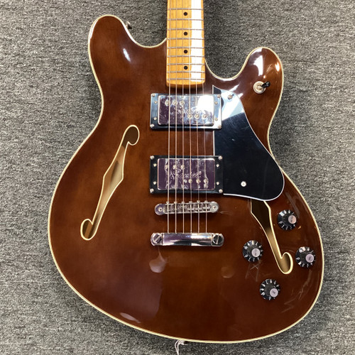 Vist Large View of Product Image Which is Used Squier CLASSIC VIBE STARCASTER Semi-Hollow Electric Guitar Sunburst 6-String