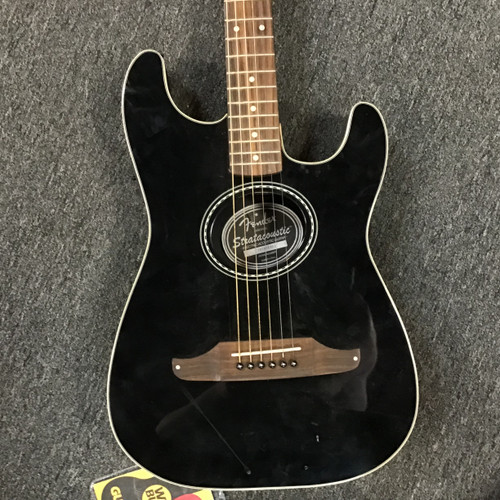 Vist Large View of Product Image Which is Used Fender STRATACOUSTIC ORIGINAL Laminate Top Acoustic Guitar Black