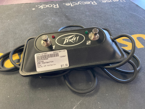 Vist Large View of Product Image Which is Used Peavey AMP FOOTSWITCH Guitar Accessory