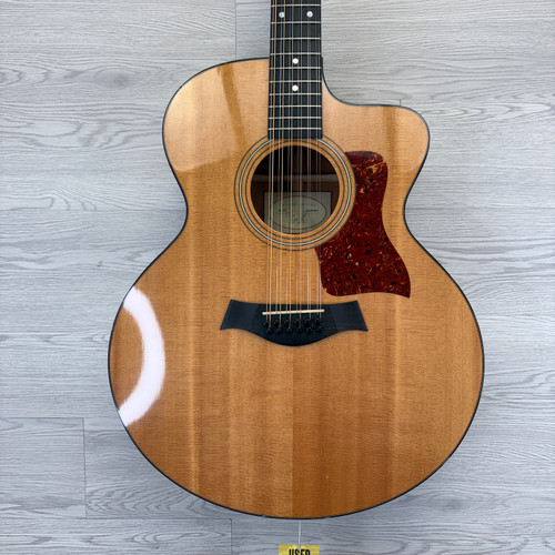 Vist Large View of Product Image Which is Used Taylor 355CE Solid Top Acoustic Guitar Amber