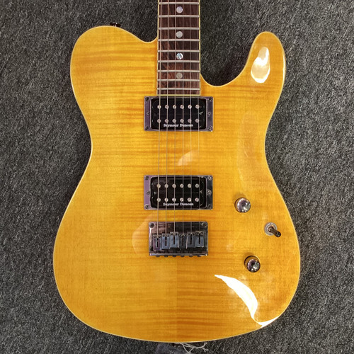 Vist Large View of Product Image Which is Used Fender SPECIAL EDITION CUSTOM TELECASTER FMT Type Electric Guitar Amber 6-String