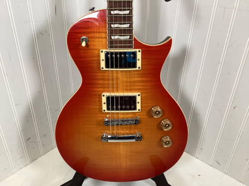 Vist Large View of Product Image Which is Used LTD EC-256 LP Type Electric Guitar Cherry Sunburst 6-String