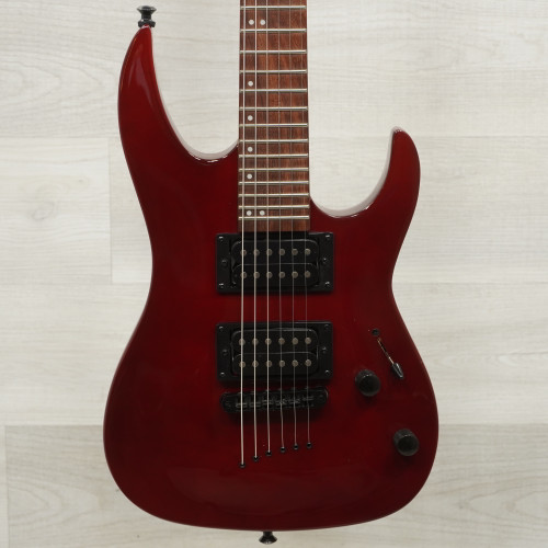 Vist Large View of Product Image Which is Used Mitchell MM100 Offset Double Cutaway Electric Guitar Red