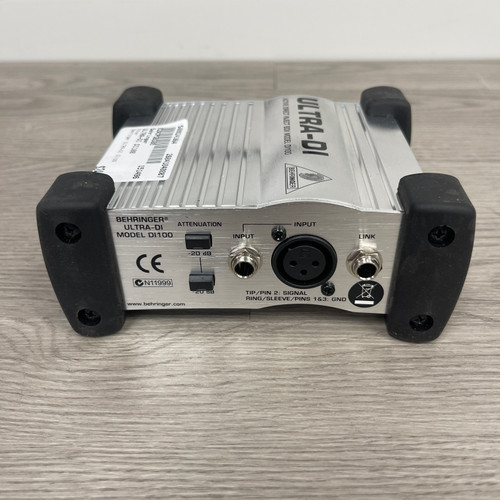 Vist Large View of Product Image Which is Used - Behringer ULTRA-DI DI100 Direct Box