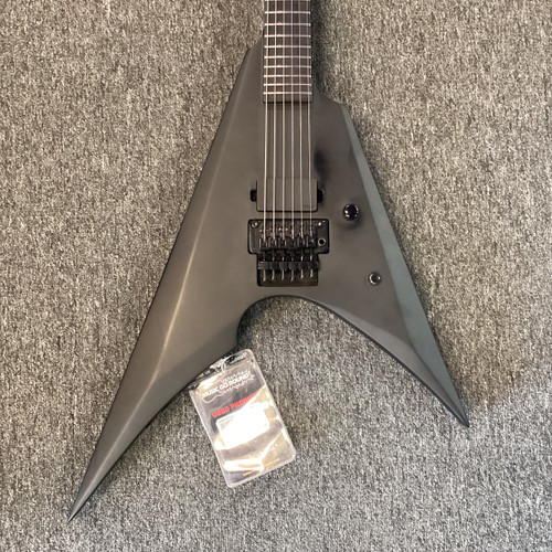 Vist Large View of Product Image Which is Used LTD ARROW BLACK METAL Pointy Electric Guitar Black 6-String
