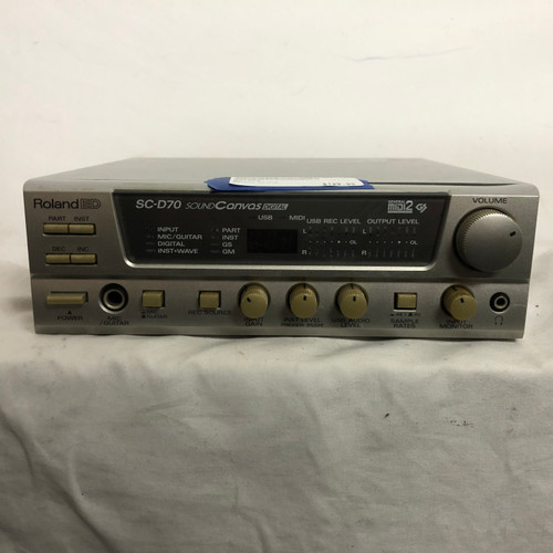 Vist Large View of Product Image Which is Used Roland SC-D70 Rackmount Keyboard Brain