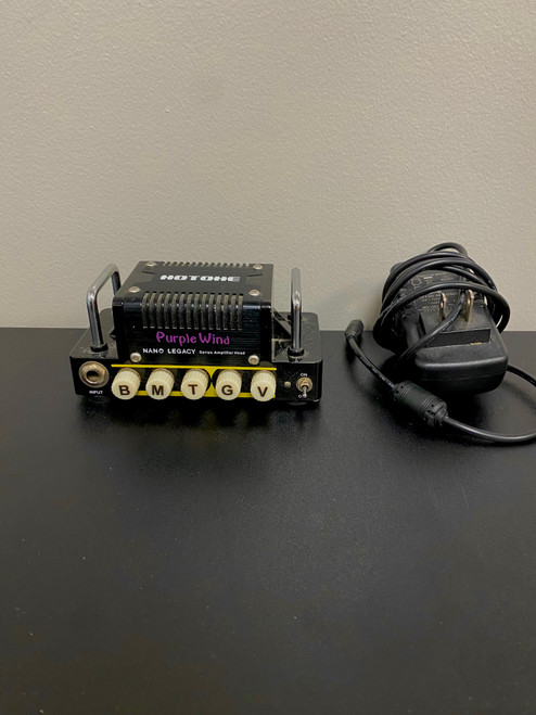 Vist Large View of Product Image Which is Used Hotone PURPLE WIND PLEXI CLONE AMP HEAD Solid State Guitar Head