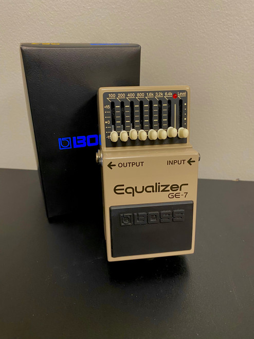 Vist Large View of Product Image Which is Used Boss GE-7 EQUALIZER EQ Pedal