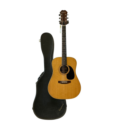 Vist Large View of Product Image Which is Used Epiphone PR-715-N Solid Top Acoustic Guitar Wood