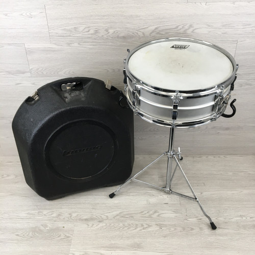 Vist Large View of Product Image Which is Used Ludwig ACROLITE 14X5 SNARE 80S W/ALL Vintage Metal Snare Drum 14"