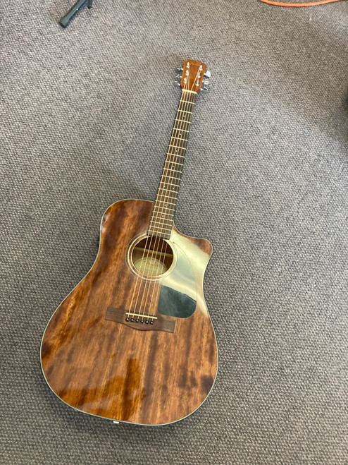 Vist Large View of Product Image Which is Used Fender CD-60CE MAHOGANY Laminate Top Acoustic Guitar Wood