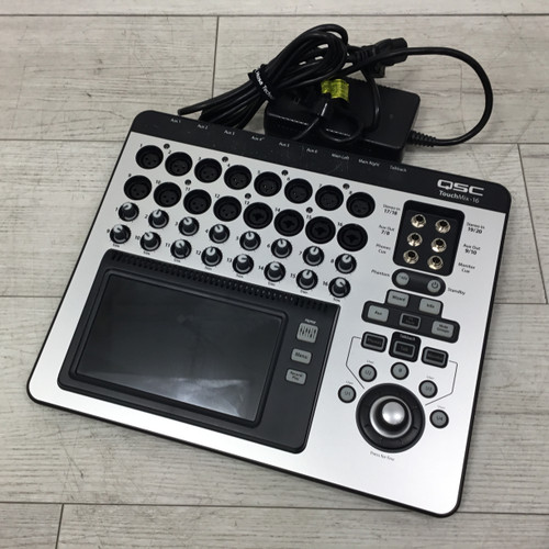 Vist Large View of Product Image Which is Used QSC Touchmix-16 16 Channel Mixing Console With SKB Case