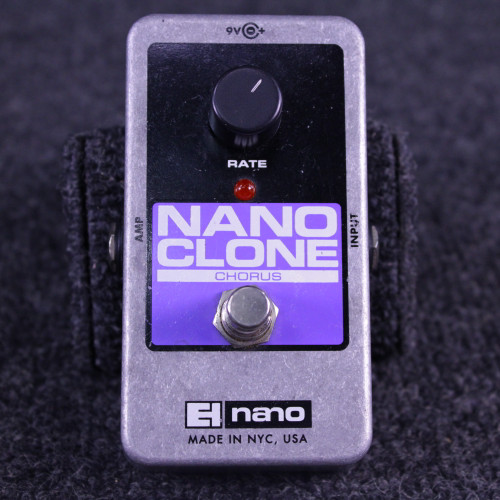 Vist Large View of Product Image Which is Used Electro Harmonix (E/H) NANO CLONE CHORUS Chorus Pedal
