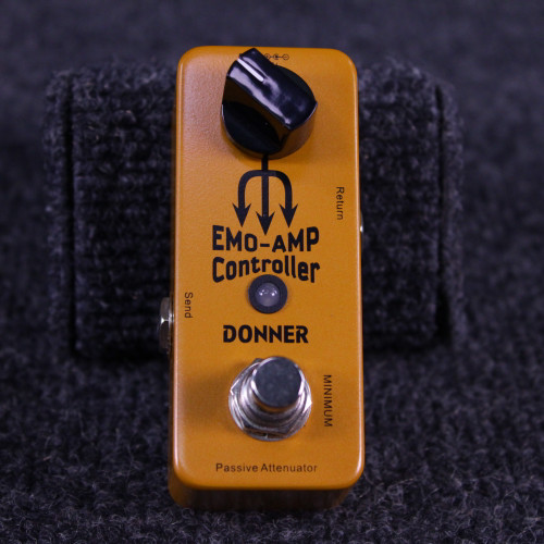 Vist Large View of Product Image Which is Used Donner EMO-AMP CONTROLLER ATTENUATOR Guitar Effects Pedal