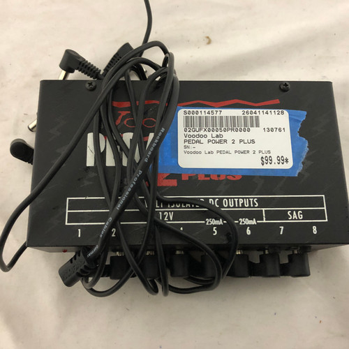 Vist Large View of Product Image Which is Used Voodoo Lab PEDAL POWER 2 PLUS Guitar Effects Pedal