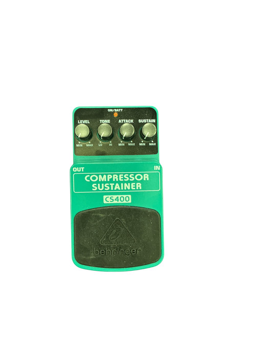 Vist Large View of Product Image Which is Used Behringer CS400 COMPRESSOR SUSTAINER Compressor Pedal