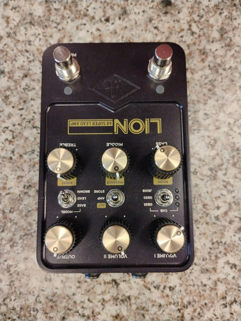 Vist Large View of Product Image Which is Used UNIVERSAL AUDIO LION 68 SUPER LEAD AMP Distortion Pedal