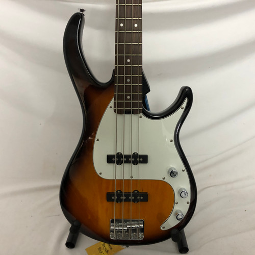 Vist Large View of Product Image Which is Used Peavey MILESTONE III J Type Bass Guitar Tobacco Sunburst 4-String