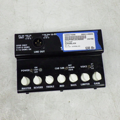 Vist Large View of Product Image Which is Used Quilter SUPERBLOCK Guitar Effects Pedal