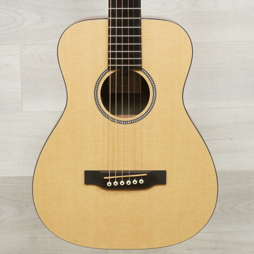 Vist Large View of Product Image Which is Used Martin Lxme Solid Top Acoustic Guitar Natural