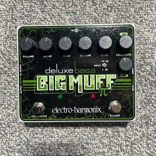 Vist Large View of Product Image Which is Used ELECTRO HARMONIX DELUXE BASS BIG MUFF PI Bass Fuzz Pedal