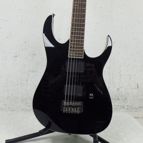 Vist Large View of Product Image Which is Used Ibanez RGIB21 Electric Pointy Electric Guitar Black 6-String