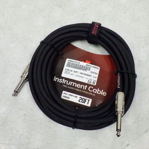 Vist Large View of Product Image Which is Used KIRLIN 20FT INSTRUMENT 1/4 INCH CABLE Instrument Cable