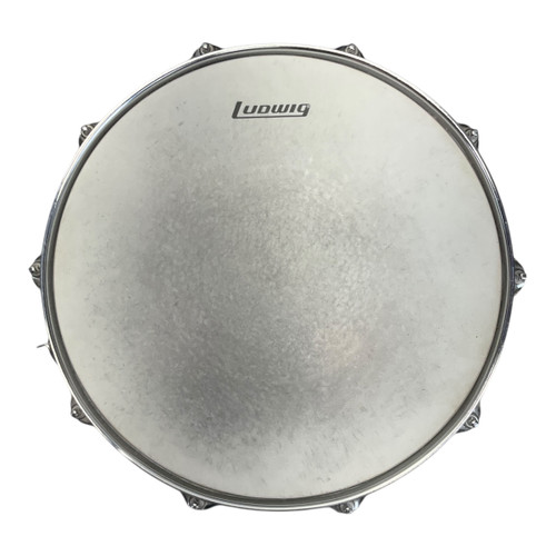 Vist Large View of Product Image Which is Used Ludwig 14x6.5 LM306 Rocker Snare Metal Snare Drum 14"