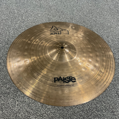 Vist Large View of Product Image Which is Used PAISTE ALPHA 18 POWER CRASH