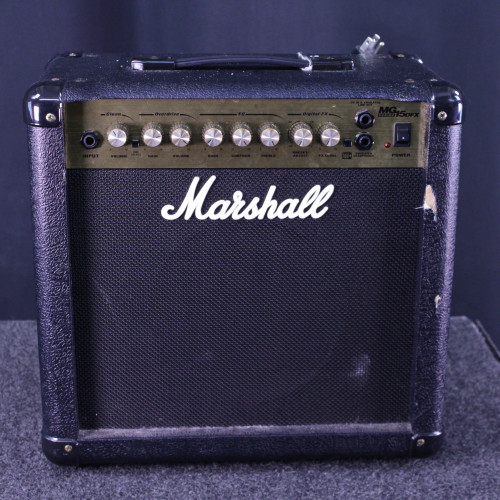 Vist Large View of Product Image Which is Used Marshall MG15DFX COMBO AMPLIFIER 1 x 8 Solid State Amplifier 1 x 8