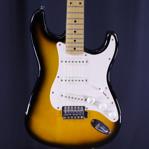 Vist Large View of Product Image Which is Used Squier STRAT AFFINITY BIG HEADSTOCK S Type Electric Guitar Sunburst 6-String