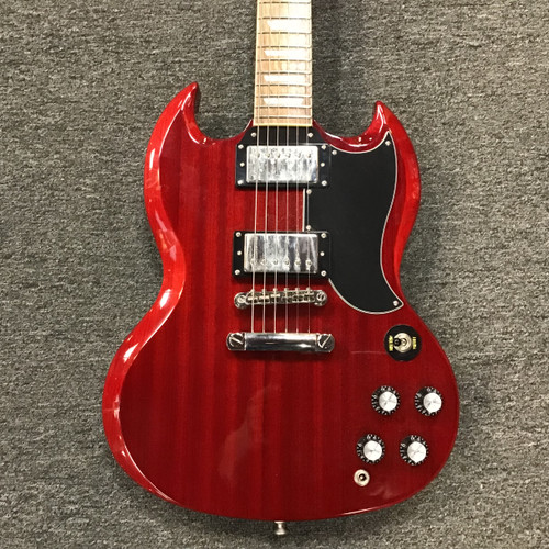 Vist Large View of Product Image Which is Used Epiphone SG PRO SG Type Electric Guitar Red 6-String