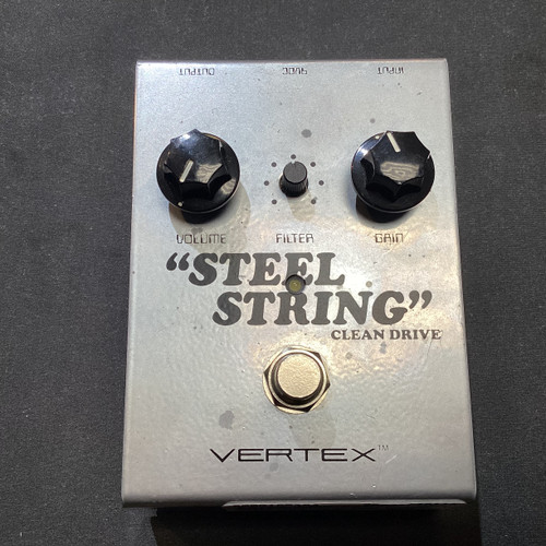 Vist Large View of Product Image Which is Used Vertex STEEL STRING CLEAN DRIVE Distortion Pedal