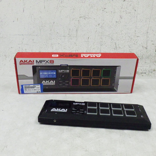 Vist Large View of Product Image Which is Used Akai MPX8 MOBILE SD SAMPLE PLAYER Pad Controller Pad