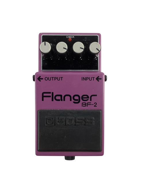 Vist Large View of Product Image Which is Used Boss BF-2 Flanger Pedal - ORANGE LABEL 