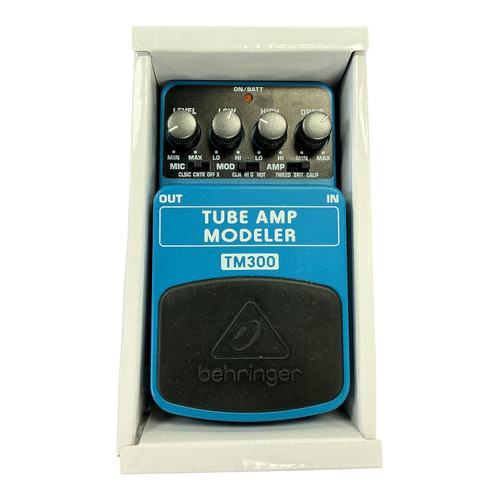 Vist Large View of Product Image Which is Used Behringer TM300 TUBE AMP MODELER Amp Modeling Pedal