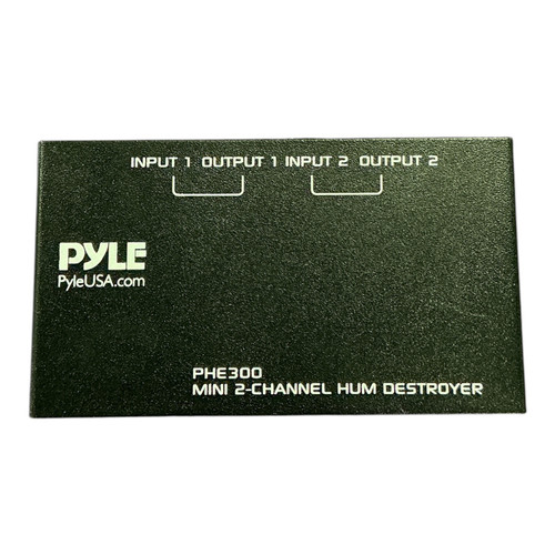 Vist Large View of Product Image Which is Used PYLE PHE300 HUM DESTROYER Noise Reduction Pedal