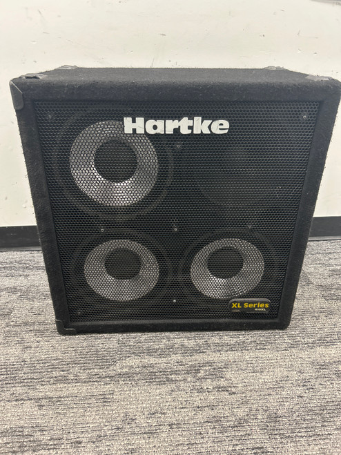 Vist Large View of Product Image Which is Used Hartke 410XL BASS CAB -REPLACED SPEAKER- 4 x 10 Bass Guitar Cabinet 4 x 10
