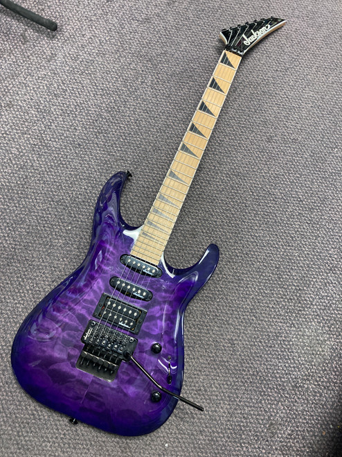 Vist Large View of Product Image Which is Used Jackson DINKY LS22 S Type Electric Guitar Purple 6-String