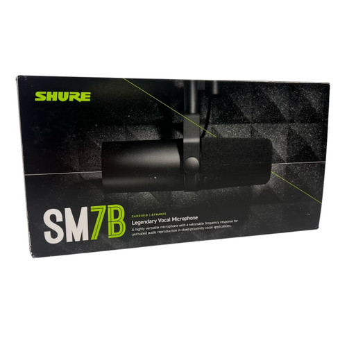 Vist Large View of Product Image Which is Used Shure SM7B Dynamic Vocal Microphone NIB