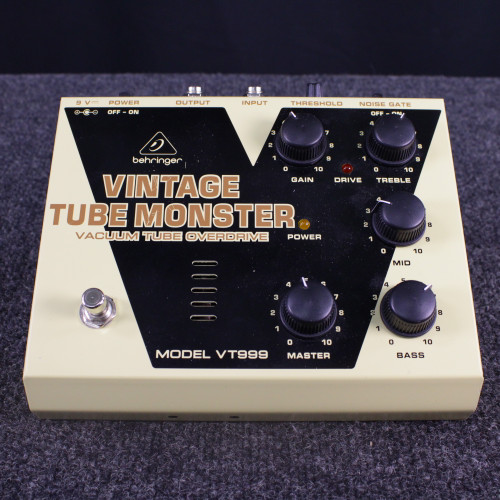 Vist Large View of Product Image Which is Used Behringer VINTAGE TUBE MONSTER VT999 Overdrive Pedal