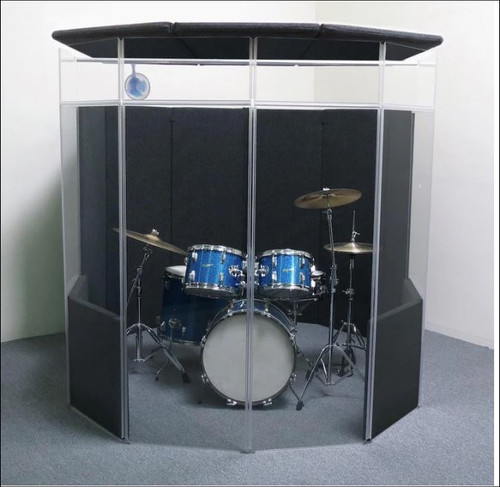 Vist Large View of Product Image Which is Used Clearsonic ISOPAC ISOLATION BOOTH Percussion Instrument