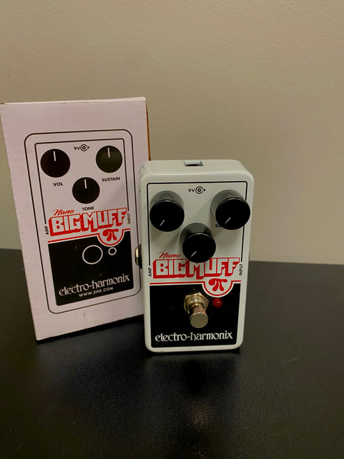 Vist Large View of Product Image Which is Used Electro Harmonix (E/H) NANO BIG MUFF Fuzz Pedal