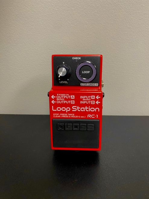 Vist Large View of Product Image Which is Used Boss LOOPSTATION RC-1 Looper Pedal