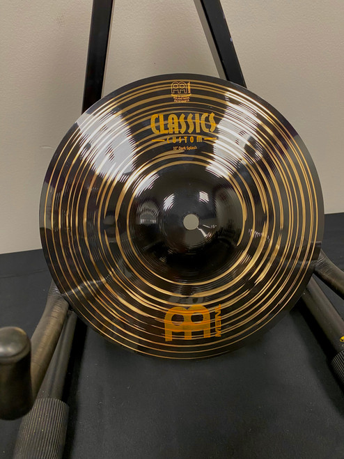 Vist Large View of Product Image Which is Used Meinl CLASSICS CUSTOM 10 INCH DARK SPLASH Splash Cymbal 10"